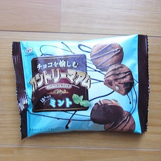 「不二家 チョコを愉しむカントリーマアム ほんのりミント 袋45g」のクチコミ画像 by emaさん
