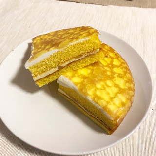 「ヤマザキ 大きなクレープケーキ 安納芋 袋1個」のクチコミ画像 by やにゃさん