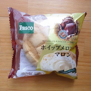 「Pasco ホイップメロンパン マロン 袋1個」のクチコミ画像 by emaさん