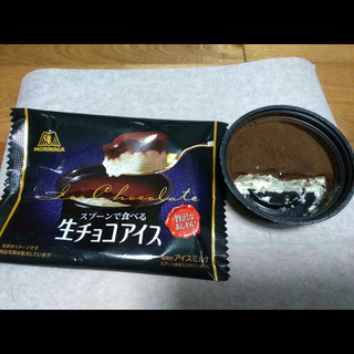 「森永製菓 スプーンで食べる生チョコアイス 袋100ml」のクチコミ画像 by レビュアーさん