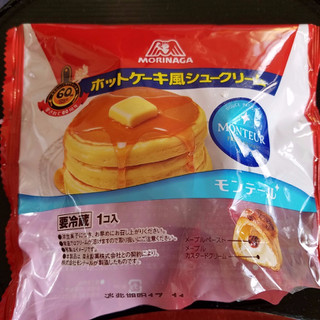「モンテール 小さな洋菓子店 森永・ホットケーキ風シュークリーム 袋1個」のクチコミ画像 by のあのあさん
