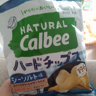 「カルビー Natural Calbee ハードチップス シーソルト味 袋39g」のクチコミ画像 by ゆづママさん