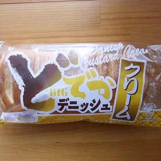 「リョーユーパン どでかデニッシュクリーム 袋1個」のクチコミ画像 by emaさん