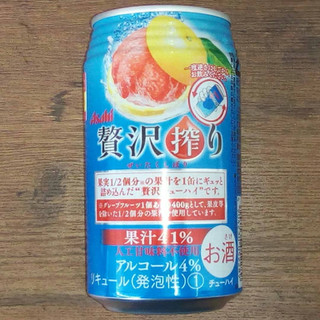 「アサヒ 贅沢搾り グレープフルーツ 缶350ml」のクチコミ画像 by 永遠の三十路さん