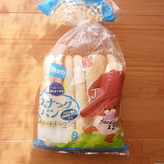 「Pasco スナックパン スイートミルク 袋8本」のクチコミ画像 by emaさん