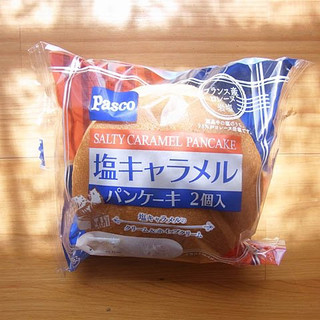 「Pasco 塩キャラメルパンケーキ 袋2個」のクチコミ画像 by emaさん
