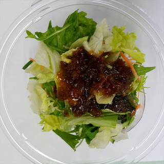 「セブン-イレブン 野菜と食べる！豆腐のサラダ」のクチコミ画像 by レビュアーさん