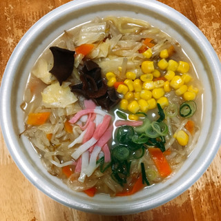 「セブン-イレブン 1日分の野菜を食べるちゃんぽん 熟成麺」のクチコミ画像 by ユズハさん