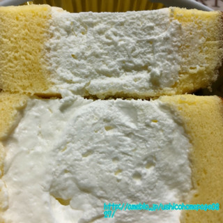 「ヤマザキ しっとりロールケーキ チーズクリーム 袋1個」のクチコミ画像 by マロンまろんさん