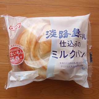 「オイシス うまいもん関西＋ 淡路島牛乳仕込みのミルクパン 袋1個」のクチコミ画像 by emaさん