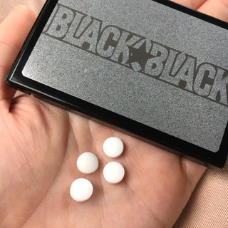 「ロッテ BLACKBLACK ブラックブラック タブレット 7g」のクチコミ画像 by fish moonさん