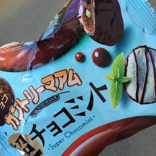 「不二家 Withチョコ カントリーマアム 超チョコミント 袋45g」のクチコミ画像 by まえ子んさん