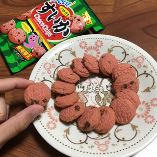 「ミスターイトウ ミニすいかチョコチップクッキー 袋36g」のクチコミ画像 by レビュアーさん