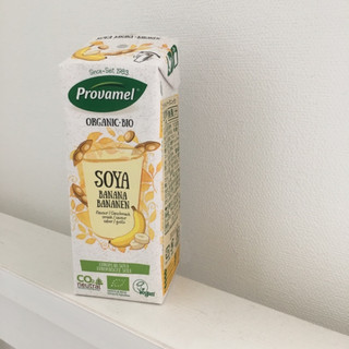 「プロヴァメル オーガニック豆乳飲料 バナナ味 パック250ml」のクチコミ画像 by ヘルシーさん