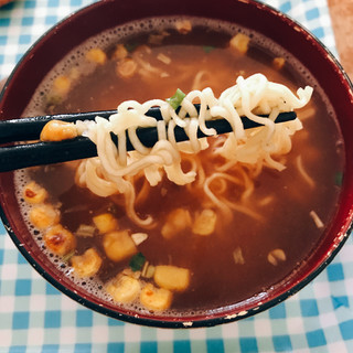 「日清食品 お椀で食べる出前一丁 味噌 3食パック 袋108g」のクチコミ画像 by ユズハさん