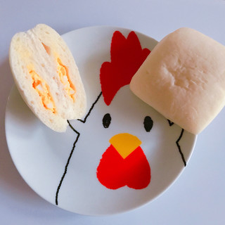 「ローソン たまごを包んだしっとりパン 2個入り」のクチコミ画像 by レビュアーさん