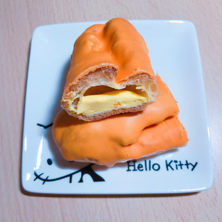 「モンテール 小さな洋菓子店 パンプキンのエクレア 袋1個」のクチコミ画像 by レビュアーさん