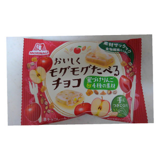 「森永製菓 おいしくモグモグたべるチョコ りんご 袋30g」のクチコミ画像 by レビュアーさん