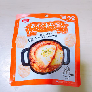 「亀田製菓 お米と玉ねぎのノンフライチップス 袋22g」のクチコミ画像 by レビュアーさん