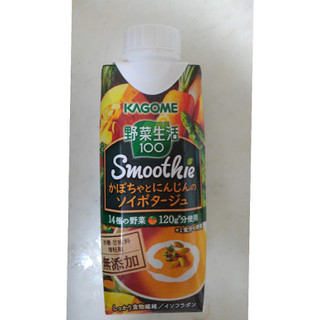 「カゴメ 野菜生活100 Smoothie かぼちゃとにんじんのソイポタージュ パック250g」のクチコミ画像 by レビュアーさん