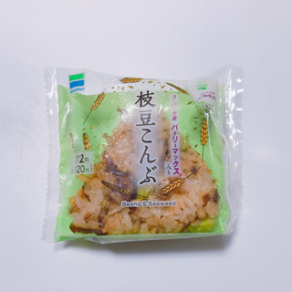 「ファミリーマート スーパー大麦 枝豆こんぶ」のクチコミ画像 by レビュアーさん