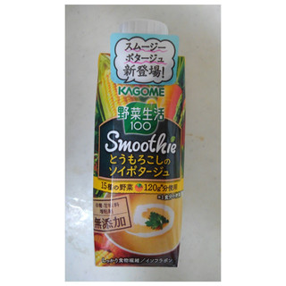 「カゴメ 野菜生活100 Smoothie とうもろこしのソイポタージュ パック250g」のクチコミ画像 by レビュアーさん