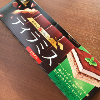 「森永製菓 板チョコがおいしいアイス ティラミス」のクチコミ画像 by まえ子んさん