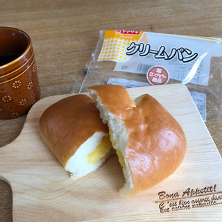 「ヤマザキ クリームパン 袋1個」のクチコミ画像 by ヘルシーさん