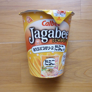 「カルビー Jagabee あえるパスタソースたらこ味 カップ38g」のクチコミ画像 by emaさん