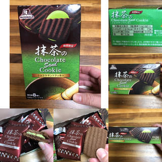 「森永製菓 抹茶のショコラサンドクッキー 箱8個」のクチコミ画像 by レビュアーさん