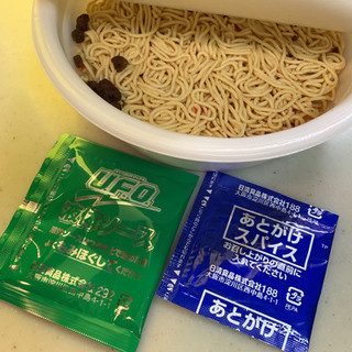 「日清食品 日清焼そばU.F.O. スパイスキーマカレー焼そば カップ110g」のクチコミ画像 by 南寄りの風さん