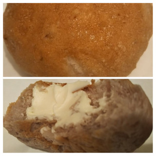 「ローソン マチノパン もち麦とくるみのミルククリームパン 2個入」のクチコミ画像 by レビュアーさん