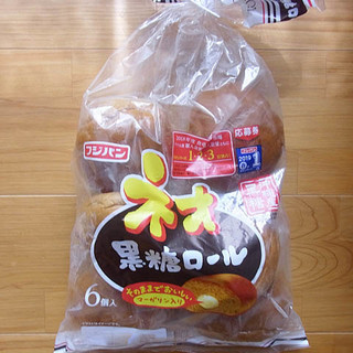 「フジパン ネオ黒糖ロール 袋6個」のクチコミ画像 by emaさん