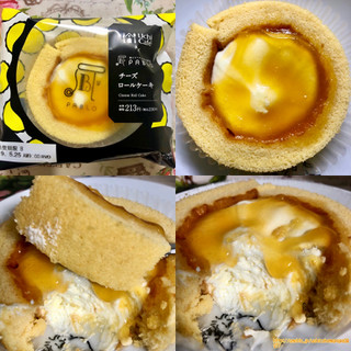 「ローソン Uchi Cafe’ SWEETS×PABLO チーズロールケーキ」のクチコミ画像 by マロンまろんさん