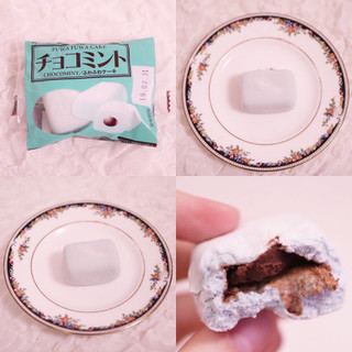 「竹下製菓 ふわふわケーキ チョコミント 袋1個」のクチコミ画像 by Yulikaさん