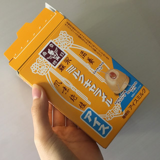 「森永製菓 ミルクキャラメルアイス」のクチコミ画像 by むぎのまるさん