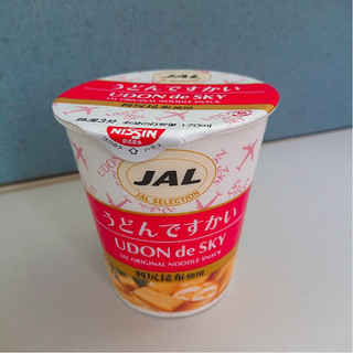 「日清 JAL うどんですかい カップ40g」のクチコミ画像 by レビュアーさん