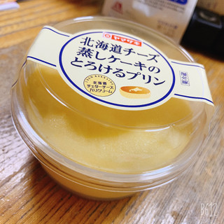 「ヤマザキ 北海道チーズ蒸しケーキのとろけるプリン カップ1個」のクチコミ画像 by いうきさん