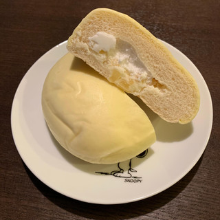 「ニューデイズ Panest アップルチーズメロンパン」のクチコミ画像 by すずしろさん
