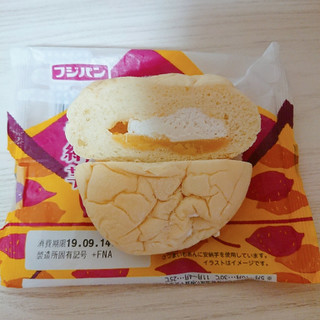 「フジパン 大福みたいなホイップあんぱん 種子島産安納芋 袋1個」のクチコミ画像 by ぺりちゃんさん