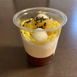 「セブン-イレブン さつま芋と紅茶のパフェ」のクチコミ画像 by すずしろさん