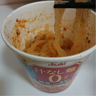 「アサヒ 汁なし麺0 麻辣担々麺 カップ14g」のクチコミ画像 by ぺりちゃんさん
