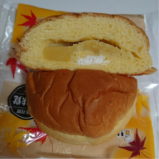 「リョーユーパン つぶ入りマロンホイップ 袋1個」のクチコミ画像 by ぺりちゃんさん