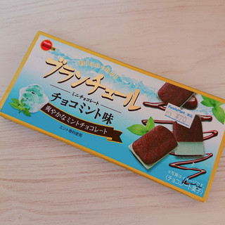 「ブルボン ブランチュール ミニチョコレート チョコミント味 箱12個」のクチコミ画像 by ぺりちゃんさん