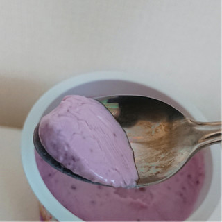 「ソヤファーム 豆乳で作ったヨーグルト ブルーベリー カップ110g」のクチコミ画像 by レビュアーさん