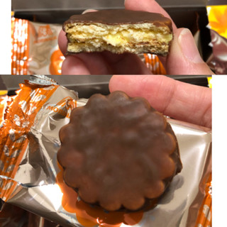 「森永製菓 ミニエンゼルパイ 安納芋のスイートポテト 箱8個」のクチコミ画像 by レビュアーさん