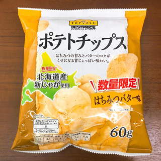 「トップバリュ ベストプライス ポテトチップス はちみつバター味 袋68g」のクチコミ画像 by ほいっぷあんぱんさん