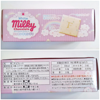 「不二家 ホワイトミルキーチョコレート コットンキャンディ 箱60g」のクチコミ画像 by MAA しばらく不在さん