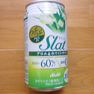 「アサヒ Slat アロエ＆ホワイトサワー 缶350ml」のクチコミ画像 by emaさん