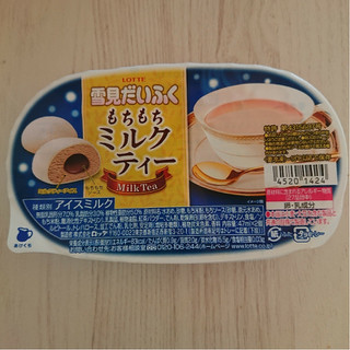 「ロッテ 雪見だいふく もちもちミルクティー カップ47ml×2」のクチコミ画像 by ぺりちゃんさん